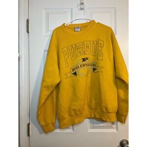 Vintage Purdue Santee Sweats Pluma Pullover Crewneck Sweatshirt Shirt : Size XL